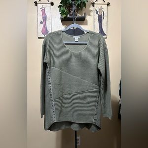 Bar III Sage Green Sweater